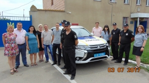 Поліція Миколаївського району отримала новий автомобіль